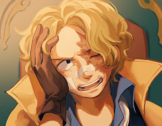 One Piece Ep 1119, Sabo Screenshot Redraw