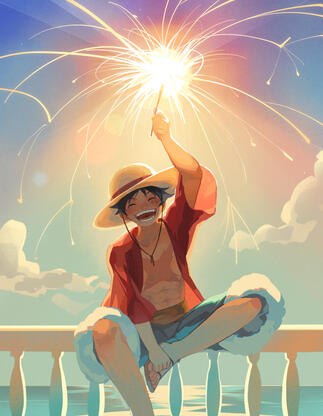 Luffy Week 2024, Sunrise Luffy Week 2024, Sunrise